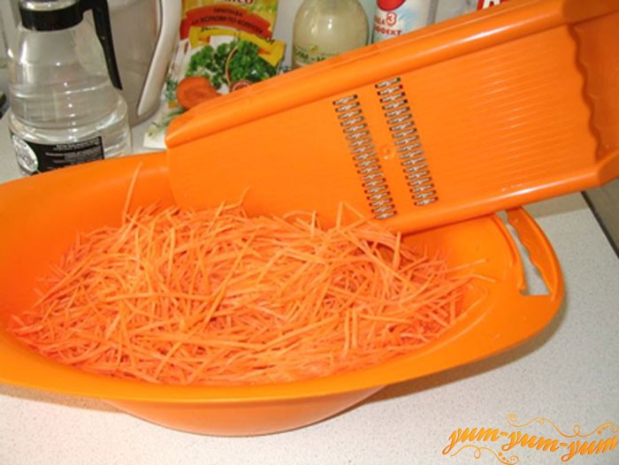 Терка для моркови по-корейски