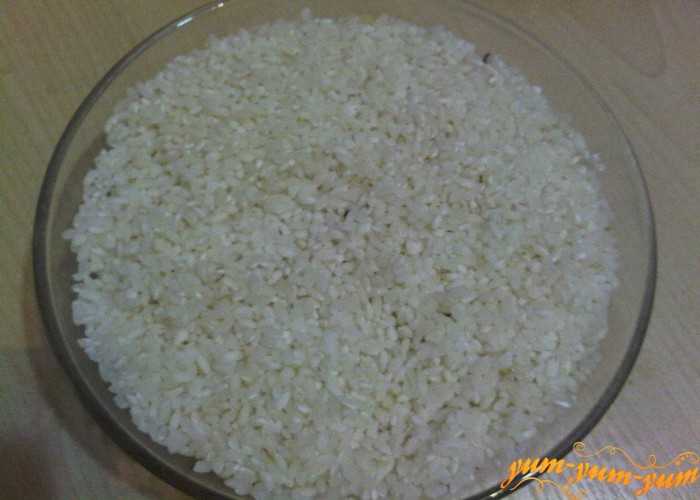 запарить рис