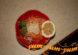 Салат из кольраби под названием Витаминный рецепт с фото