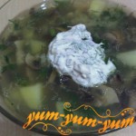 Суп из шампиньонов с картофелем рецепт с фото
