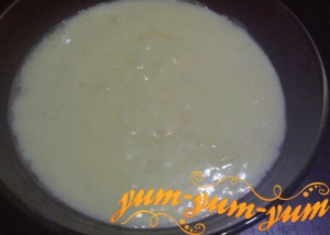 Заварной крем на молоке для торта рецепт с фото