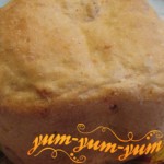 Домашний хлеб с изюмом рецепт с фото