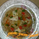 Паэлья с овощами и рыбным филе рецепт с фото