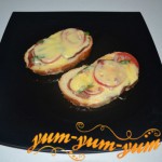 Бутерброд со свининой - Кокетка рецепт с фото
