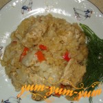 Курица маринованная с рисом по-румынски рецепт с фото