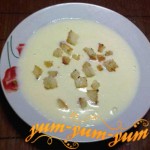 Рецепт молочного супа с яйцом
