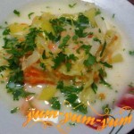Рецепты молочных супов с овощами