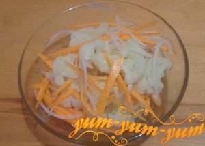 Приготовление цветной капусты по корейски