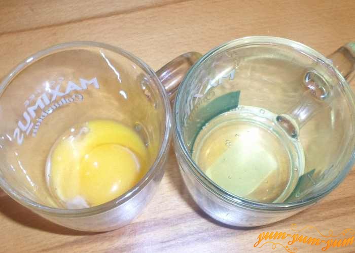 Яичный желток отделить от белка