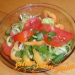 Как приготовить простой салат из помидоров