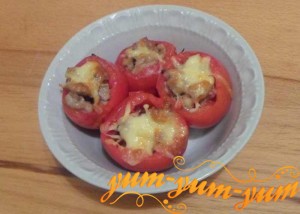 Рецепт помидоров фаршированных мясом