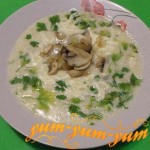 Рецепт сырного супа-пюре и крем-супа в мультиварке