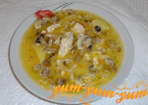 Рецепты сырного куриного супа