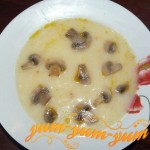 Сливочный суп-пюре и крем-суп с грибами