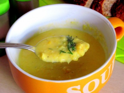 Кукурузный суп-пюре